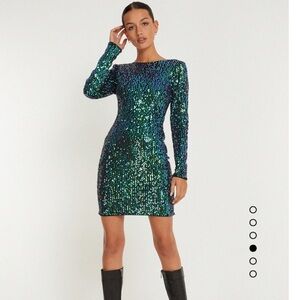 “MOTEL ROCKS” Gabby Sequin Mini Dress